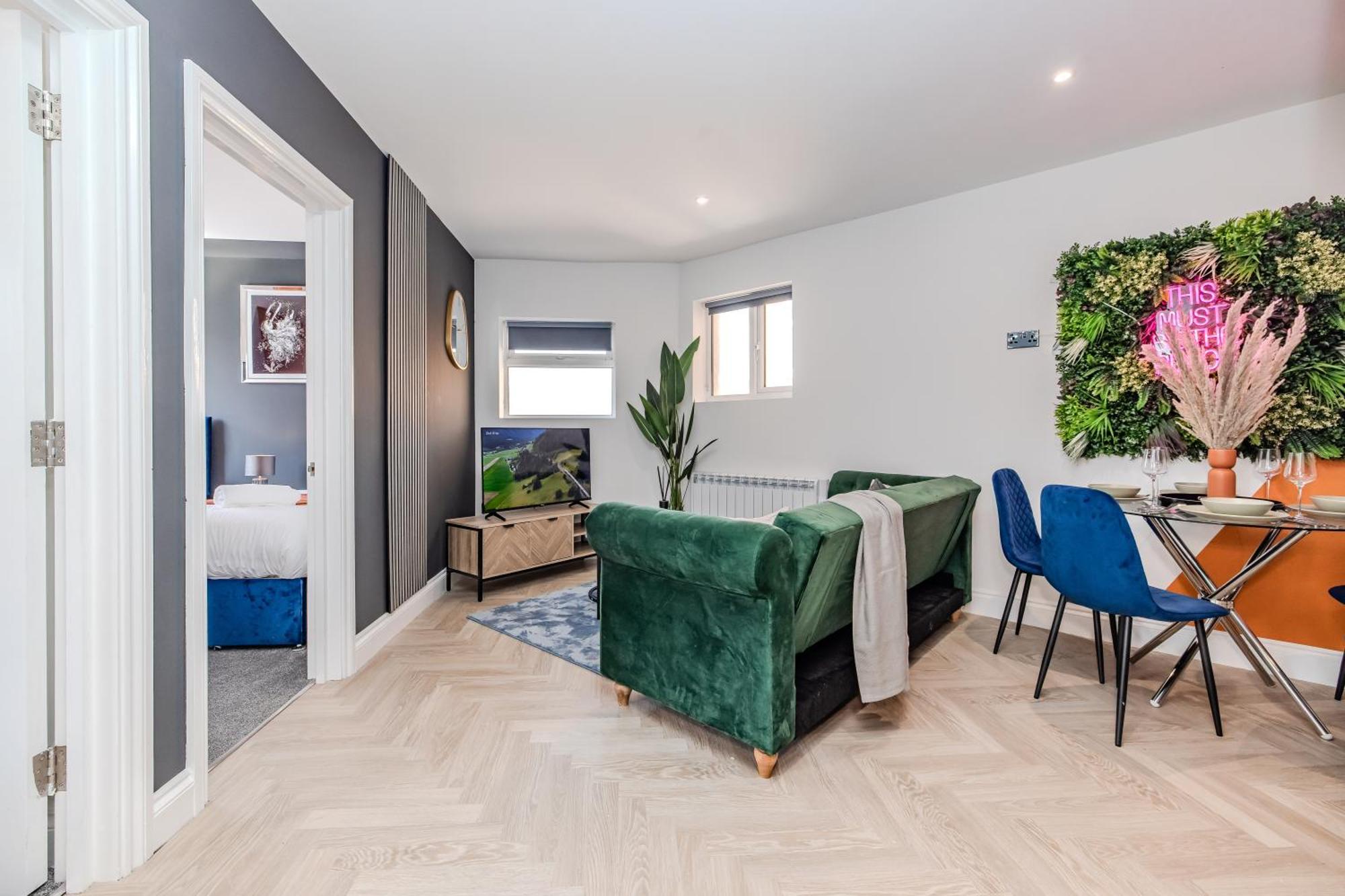Super Central 2 Bedroom Flat I Next To Shopping Center & Brighton Beach Kültér fotó